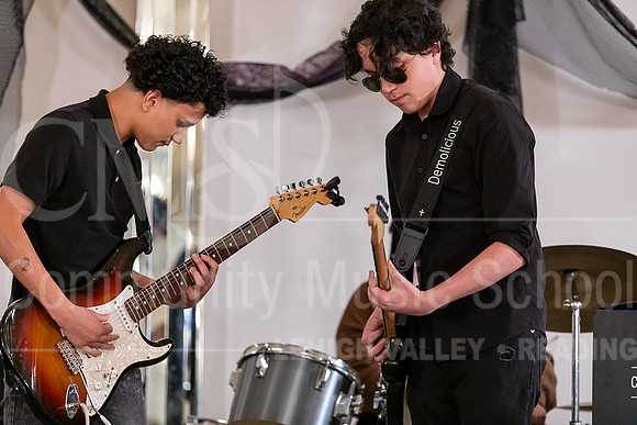 2023MonsterConcert-7166-HouseBand-AndrewColonRodriguez-JustinGonzalez